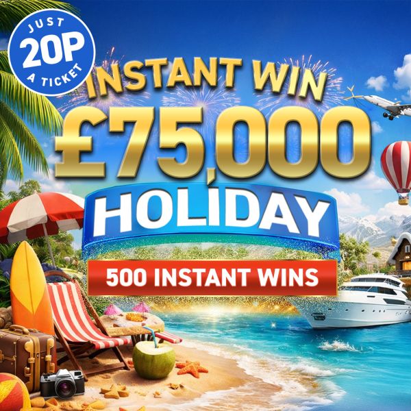 £75,000 Holiday Instant Wins ✈️