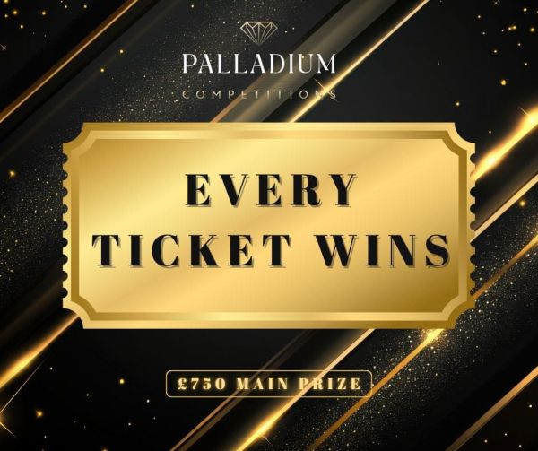 75P Every Ticket Wins | £750 Main Cash Prize