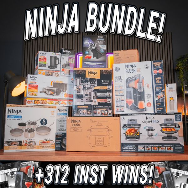 NINJA KITCHEN BUNDLE | 312 INST WINS!