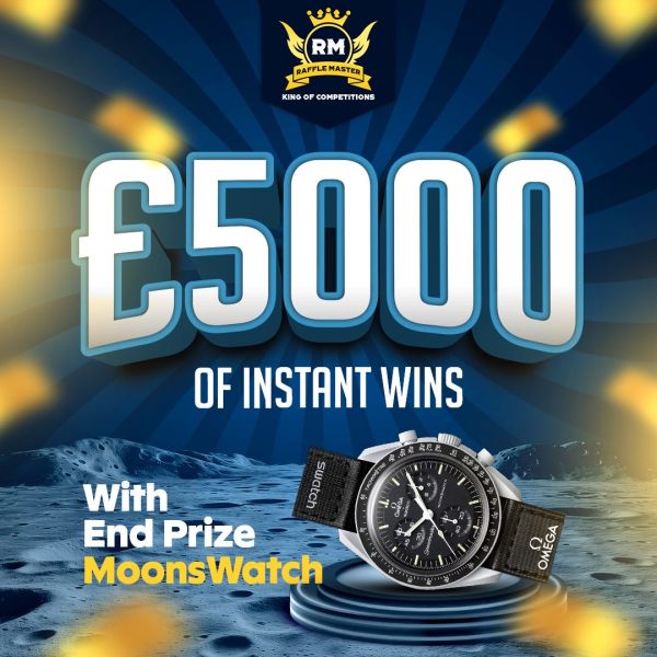£5000 Of Instant Wins All £100 Prizes With Bonus End Prize A Omega Moonswatch