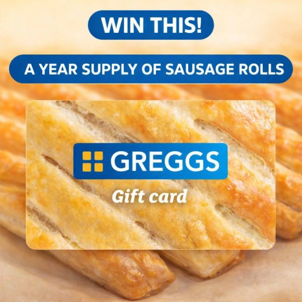 Win a Year’s Supply of Sausage Rolls