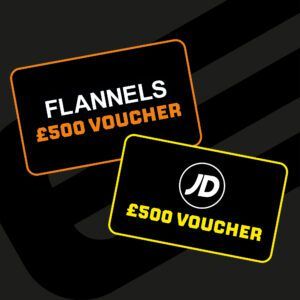 £500 FLANNELS OR JD SPORTS VOUCHER + Instant Wins