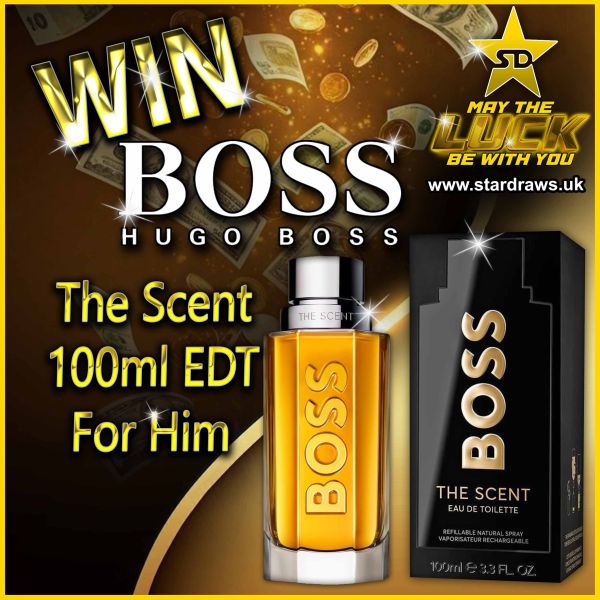WK16 – HUGO BOSS – The Scent 100ml Original EDT (Odds:1:100)