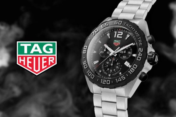 Win this TAG Heuer Formula 1 43mm Black Dial Quartz Chronograph Gents Watch
