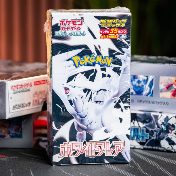 POKÉMON WHITE FLARE SV11 JAPANESE DELUXE BOOSTER BOX
