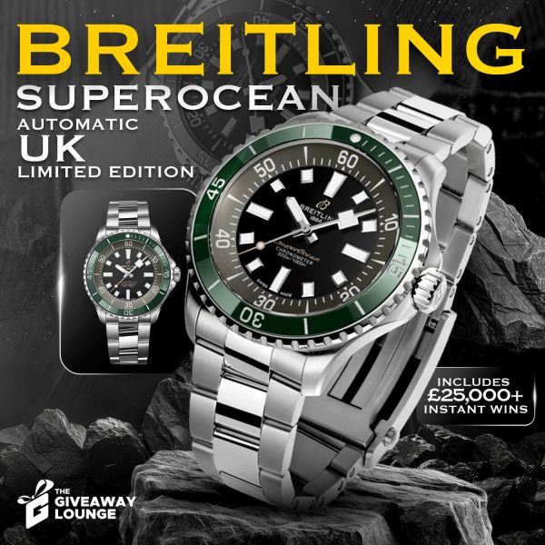 Win this Breitling Superocean plus £25k Instants