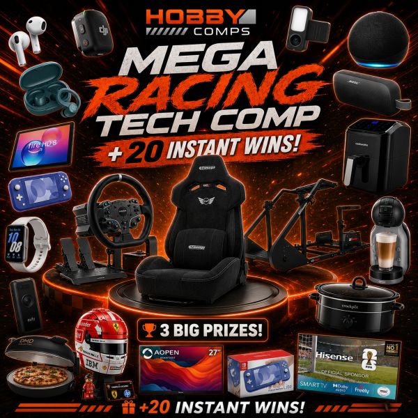 Tech Comp – GT Omega Sim Rig & Monzo Wheel Set or £600!
