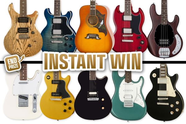 280 Instant Wins | £6,000 Of Prizes | PRS SE Custom 24 Burled Ash Limited Edition End Prize