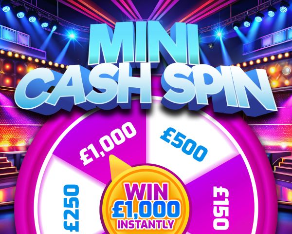 The Mini Cash Spin!