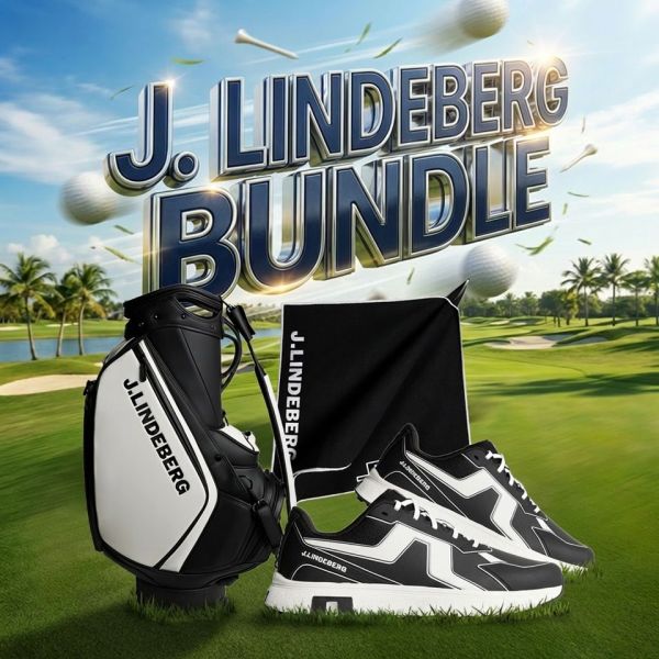 WIN a J. Lindeberg Golf Bag, Towel & Shoes Bundle!