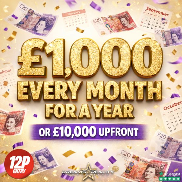 £1,000 Every Month For a Year