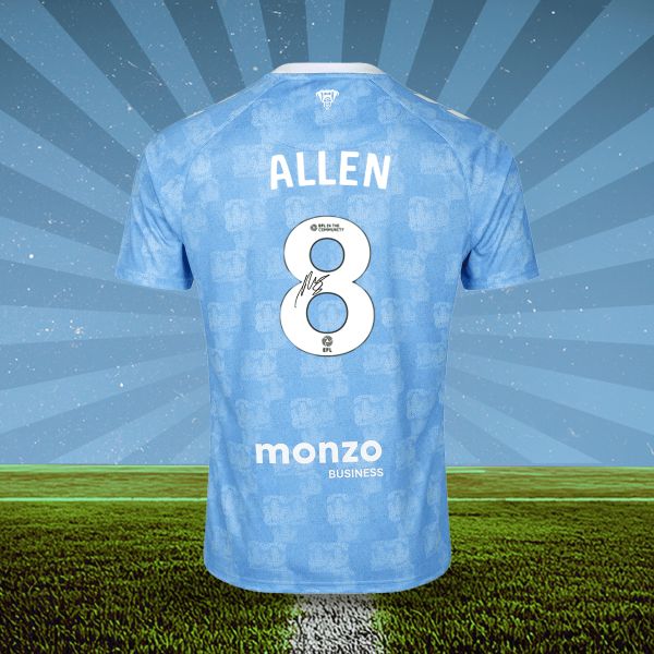 Coventry Competition! Win this Jamie Allen signed Coventry shirt!