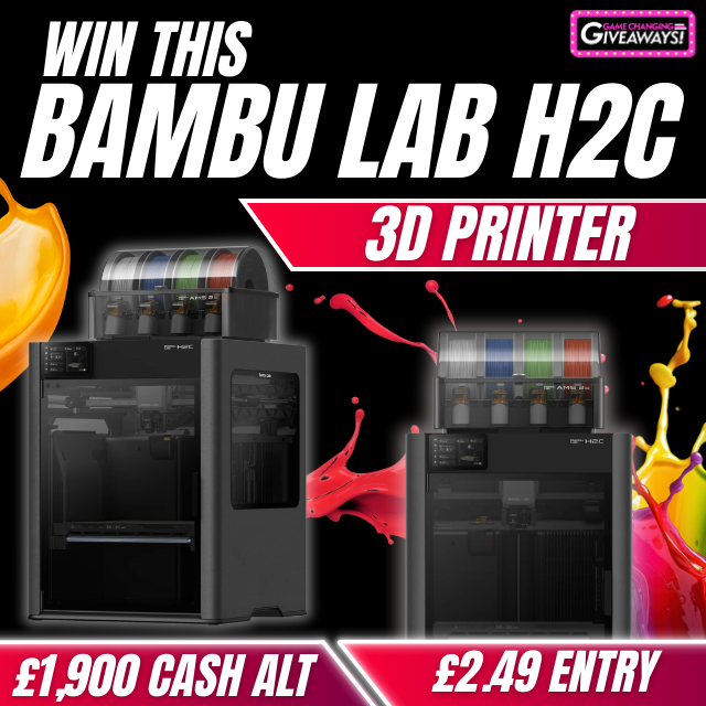 Bambu Lab H2C 3D Printer or £1,900 Cash alt