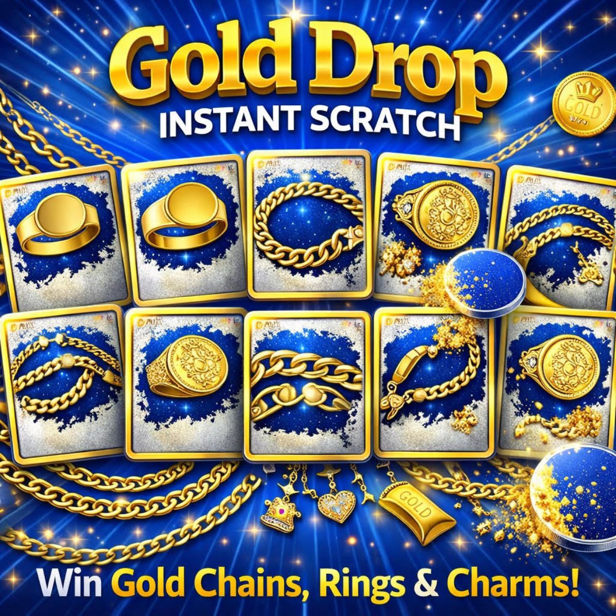 GOLD DROP INSTANT SCRATCH