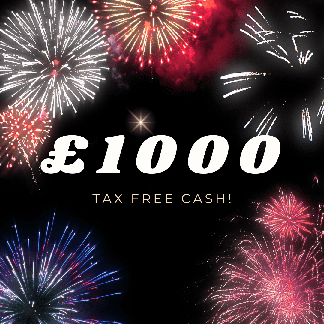 £1,000 tax free cash for only 30p!