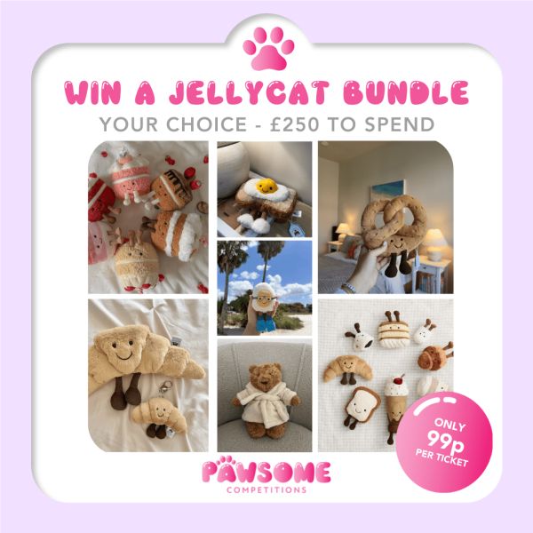 WIN £250 To Spend On Jellycats 🍳🥐
