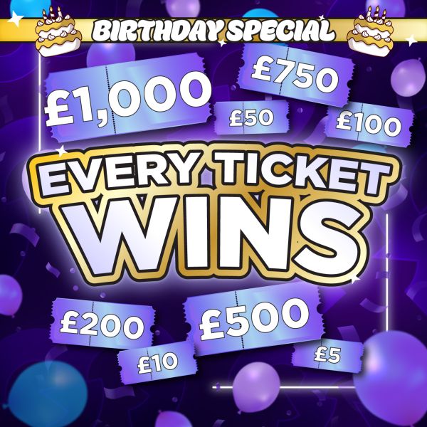 GG Birthday Every Ticket Wins #1