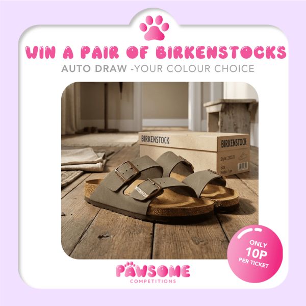 AUTODRAW – WIN A Pair Of Birkenstocks🩴