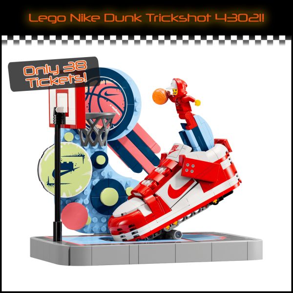Lego Nike Dunk Trickshot 43021