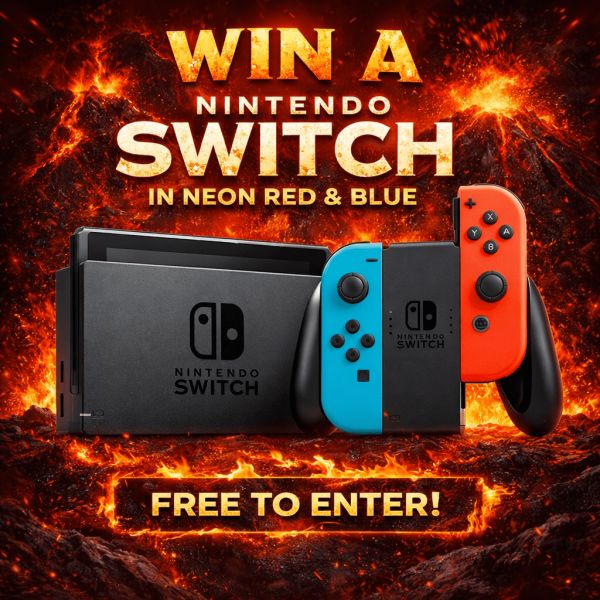 WIN A NINTENDO SWITCH FOR FREE