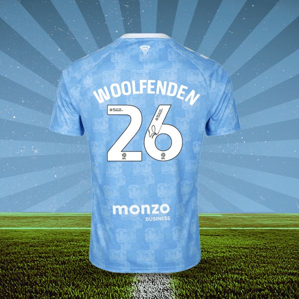 Coventry Competition! Win this Luke Woolfenden signed Coventry shirt!