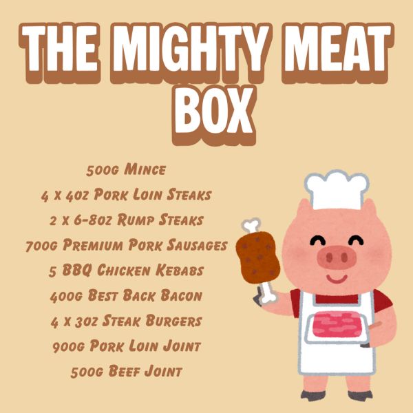 THE MIGHTY MEAT BOX