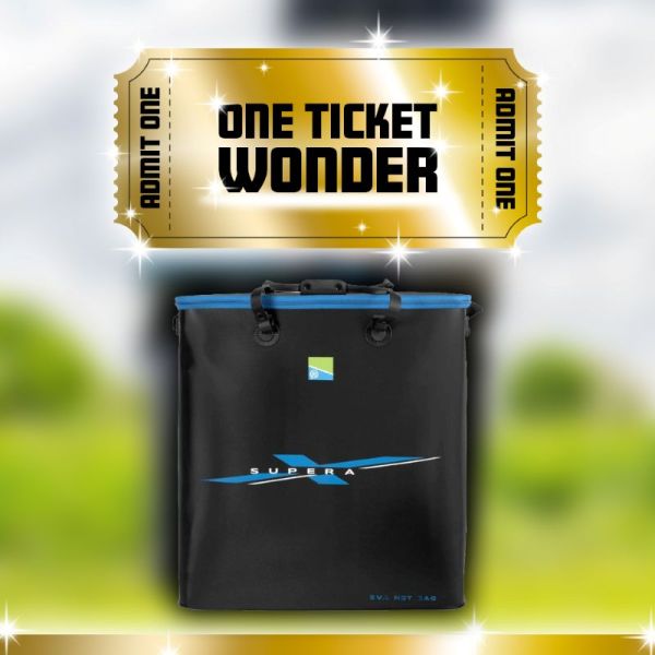 Preston Supera X EVA Net Bag – ONE TICKET WONDER – AUTO DRAW