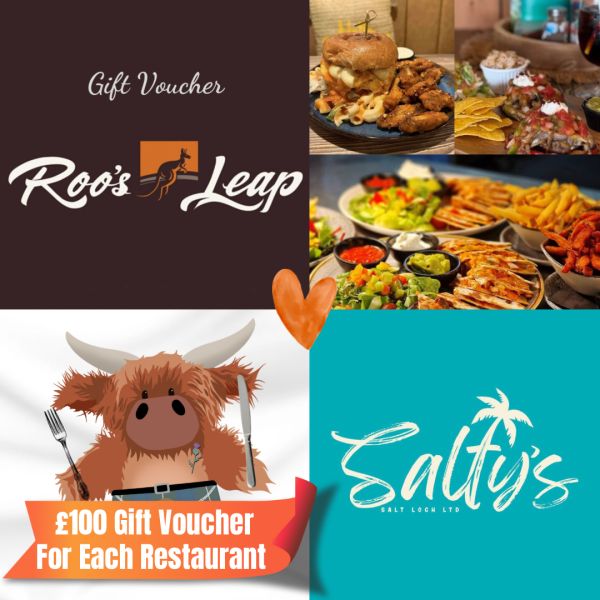 Supporting Local Business WIN a £100 Saltys & £100 Roos Leap Voucher