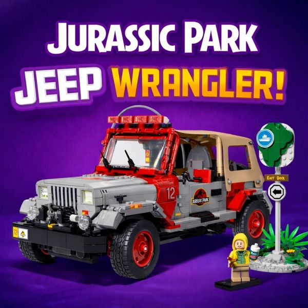 LEGO | JURASSIC PARK JEEP WRANGLER
