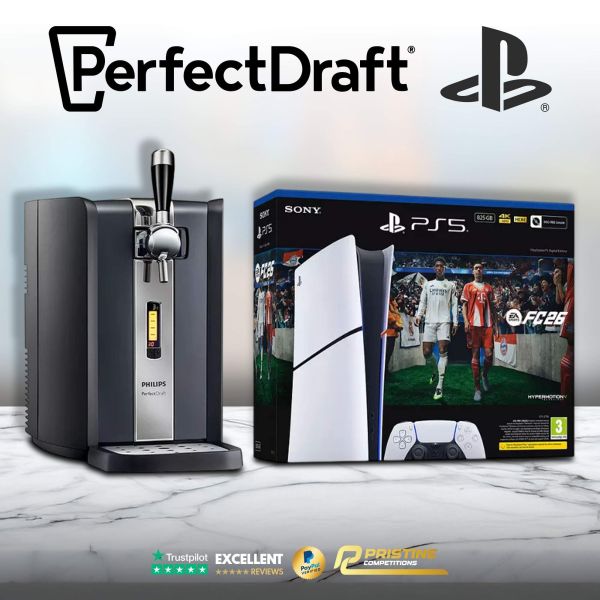PS5 Digital EA FC Edition & Perfect Draft Beer Bundle #3