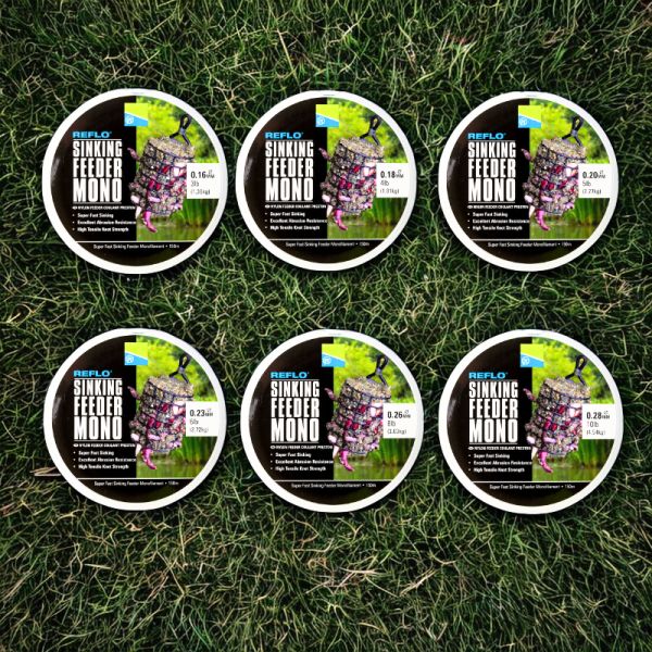 4x Preston Sinking Feeder Mono of your Choice – AUTO DRAW