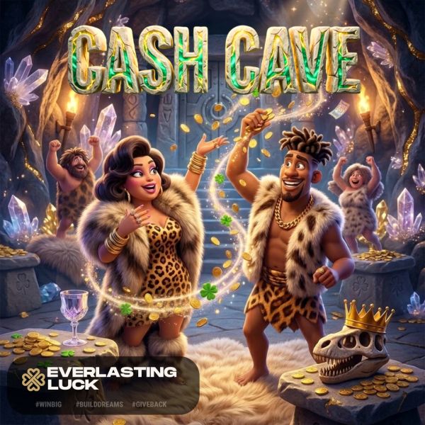 CASH CAVE – ONLY 30P! WIN UP TO £1000! OVER £10,000 IN PRIZES!