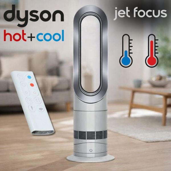 Dyson AM09 Hot + Cool Jet Focus Fan Heater #2
