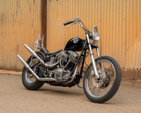 Win this 1978 Harley Shovelhead 1200cc Chopper + £1000