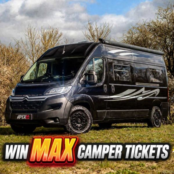Win Max Tickets on The Citroen Relay Off-Grid 2.2 L3 Campervan