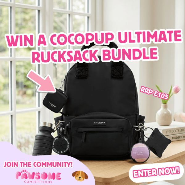 WIN A Cocopup Ultimate Rucksack Bundle 🐶