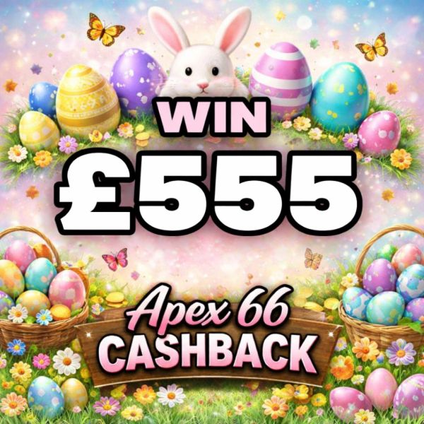 Win £555 Cashback