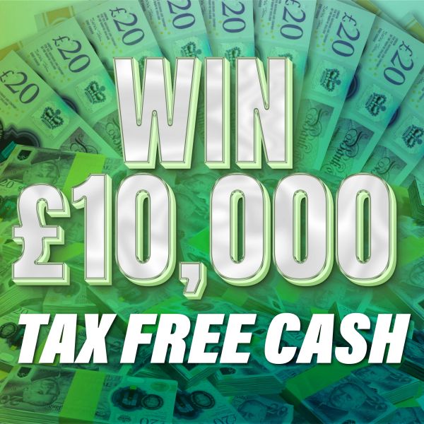 Win £10,000 Tax Free Cash For 18p!