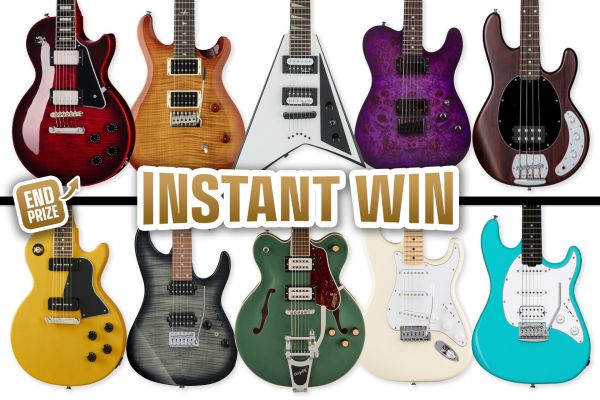 280 Instant Wins | £6,000 Of Prizes | Epiphone Les Paul Custom Widow End Prize