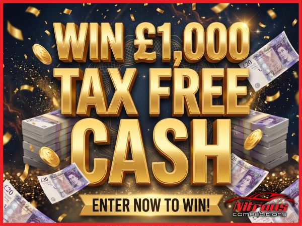 Draw 5, £1,000 Tax Free Cash [Draw May 22nd]