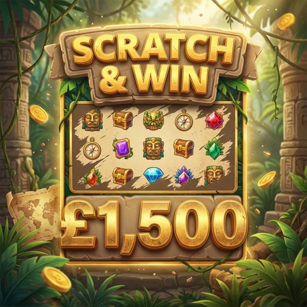 SCRATCH & WIN! £1,500 IN INSTANT WINS!