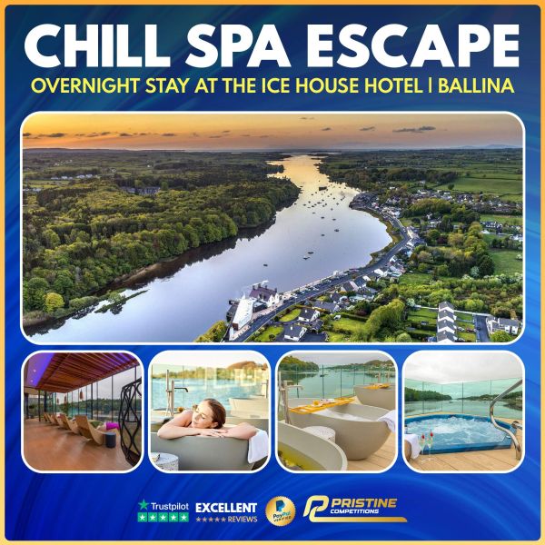 Chill Spa Escape & Overnight Stay at The Ice House Hotel, Ballina