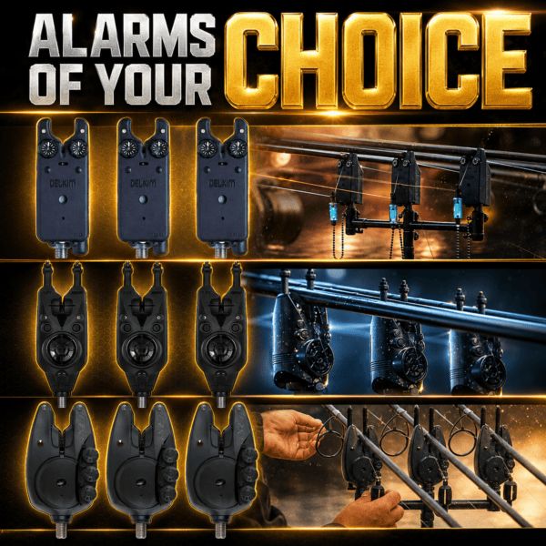 Bite Alarms of your Choice – AUTO DRAW