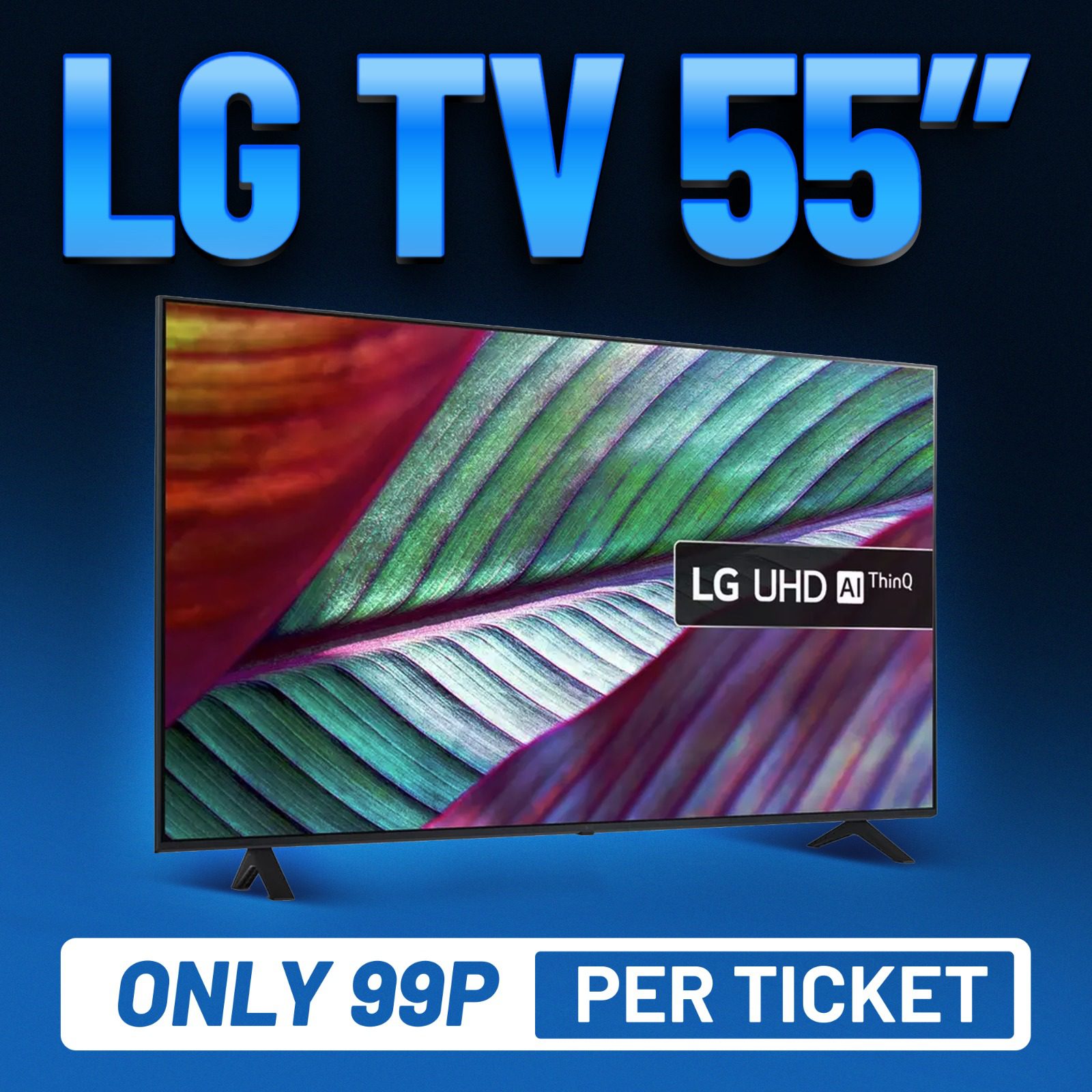 WIN A BRAND NEW LG 55 INCH UHD 4K SMART TV! 📺